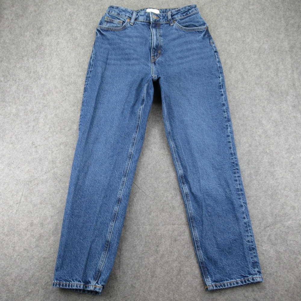 H&M Womens High Rise Mom Jean Size 6‎ (Measures 27x26.5)